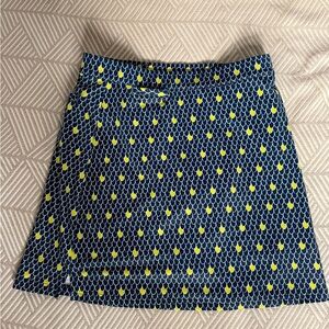 Peter Millar patterned golf skort